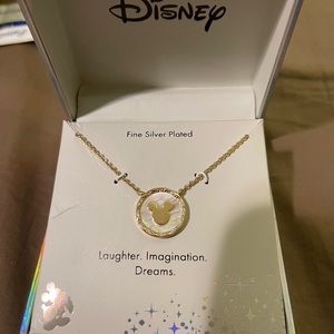 Mickey Mouse pendant and necklace